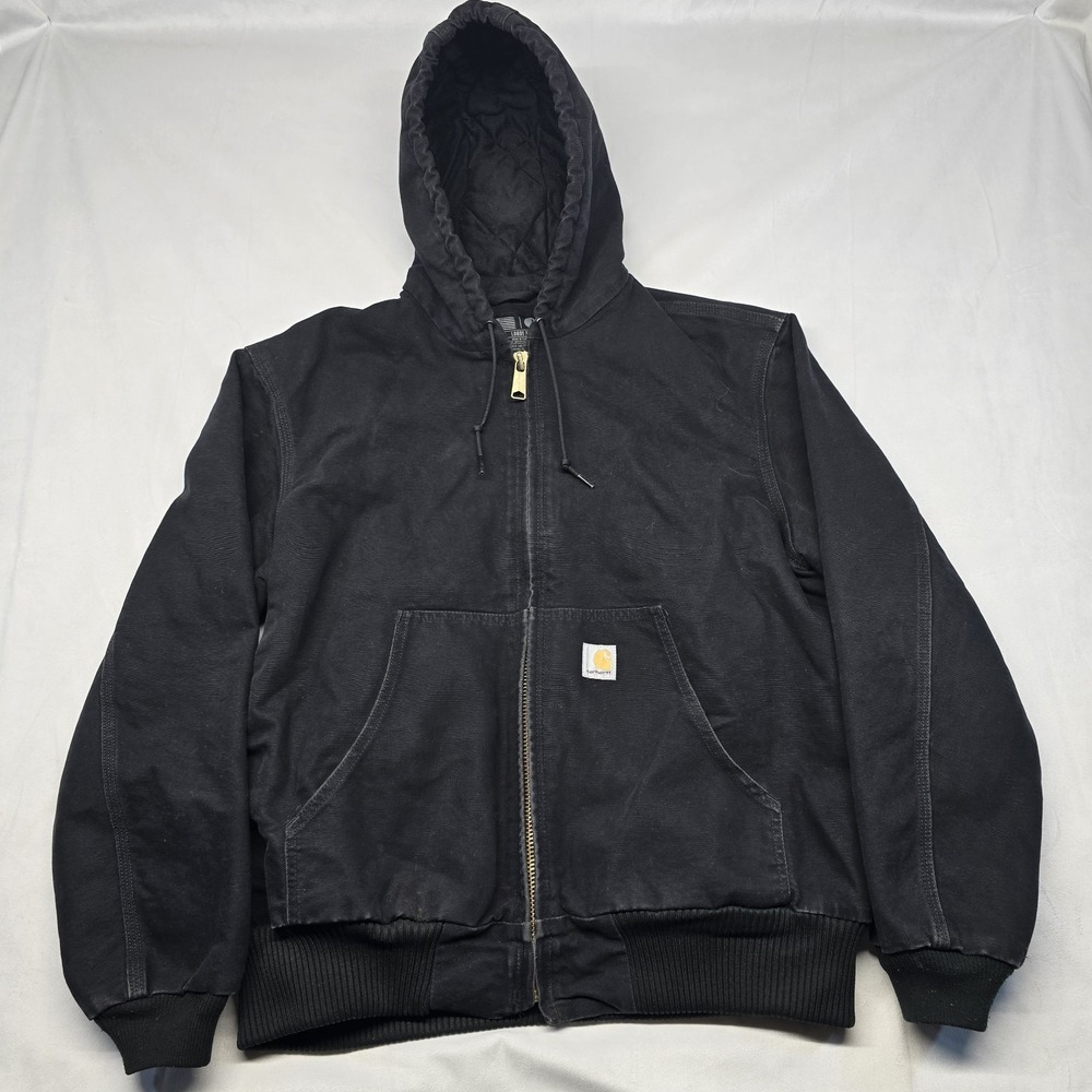 Carhartt Loose Fit Jacket Model 0J0140-M, Size L‎ Black
